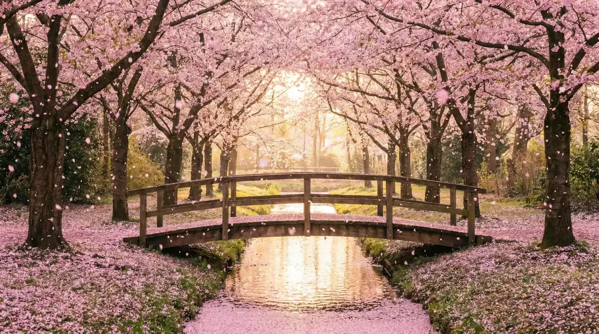 樱花桥畔 - 奥林巴斯丑闻 唯美风景